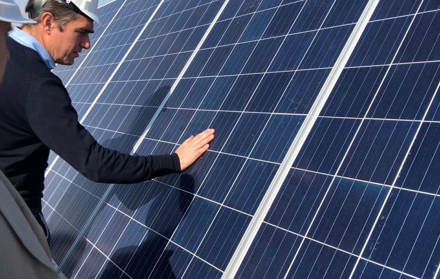 Se inauguró una nueva planta solar en San Luis